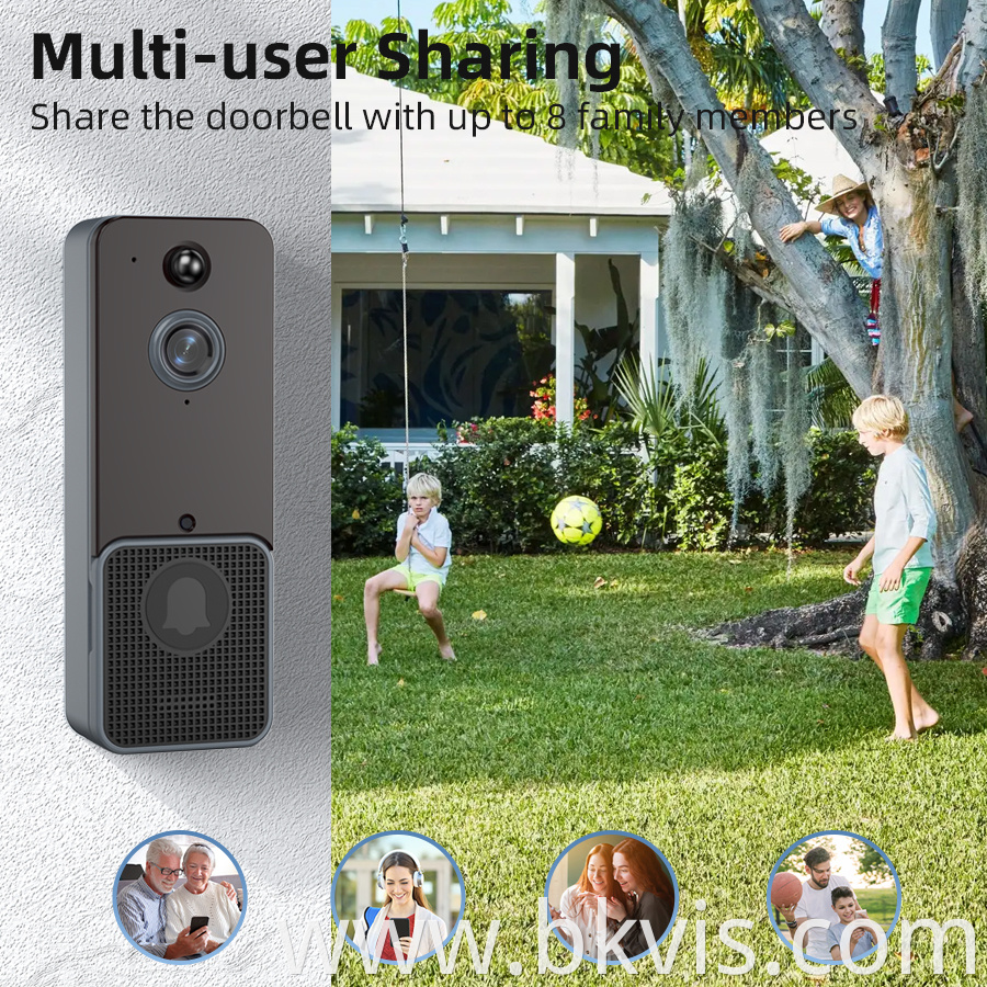 Smart Home Security Wireless Ring Doorbell Camera